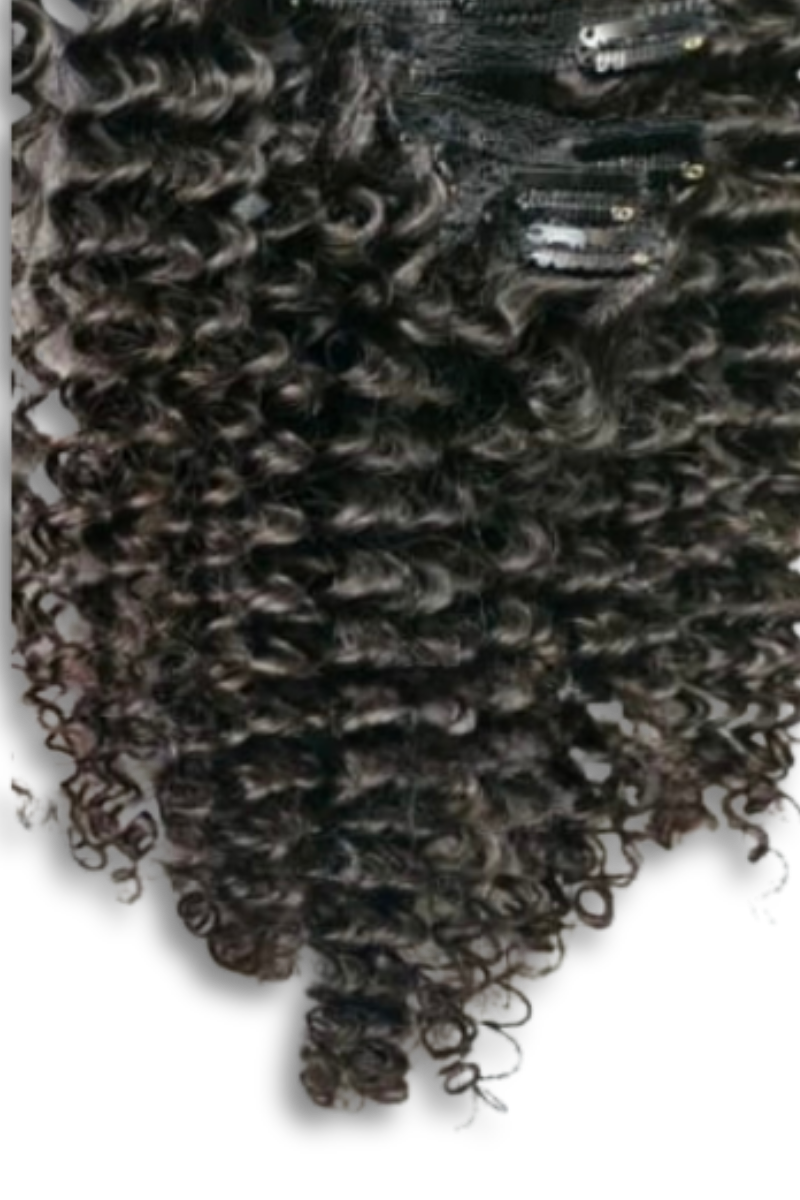 3b/3c Kinky Curl Clip Ins