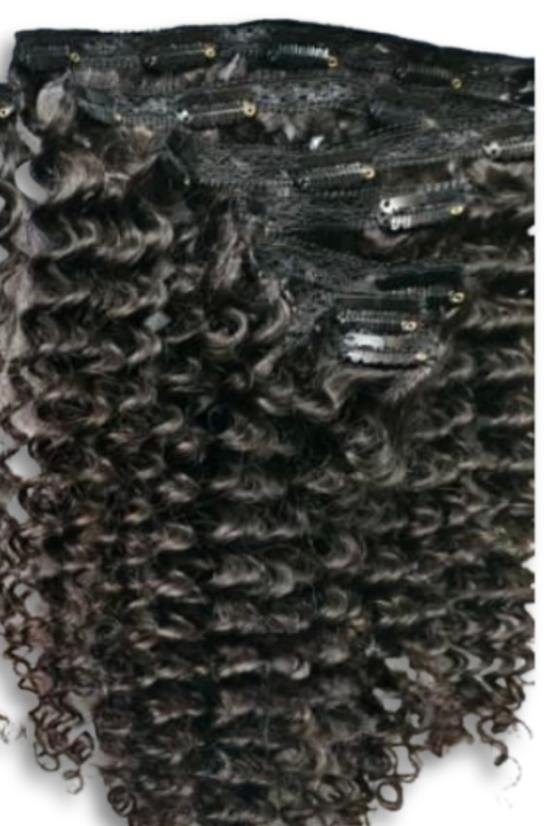 3b/3c Kinky Curl Clip Ins