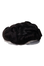 Men's Slight Wave Medical Wig - 360 Full Swiss Lace, Anti-Slip PU Cap