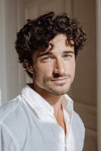 Men's Body Wave Toupee - 360 Full Swiss Lace, Anti-Slip PU Cap