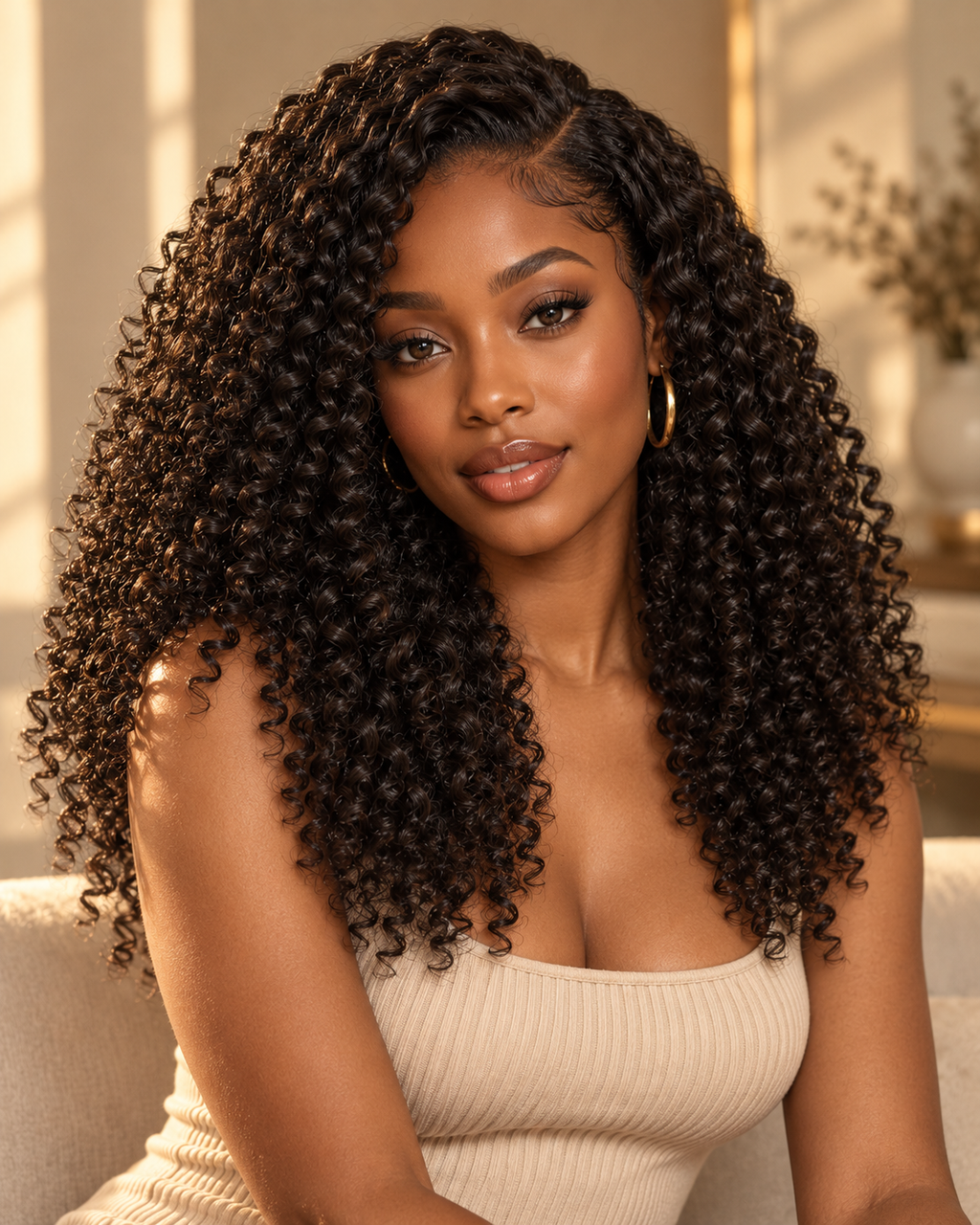 Tight Curly Clip-ins