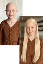 Children’s Medical Wig with PU Cap