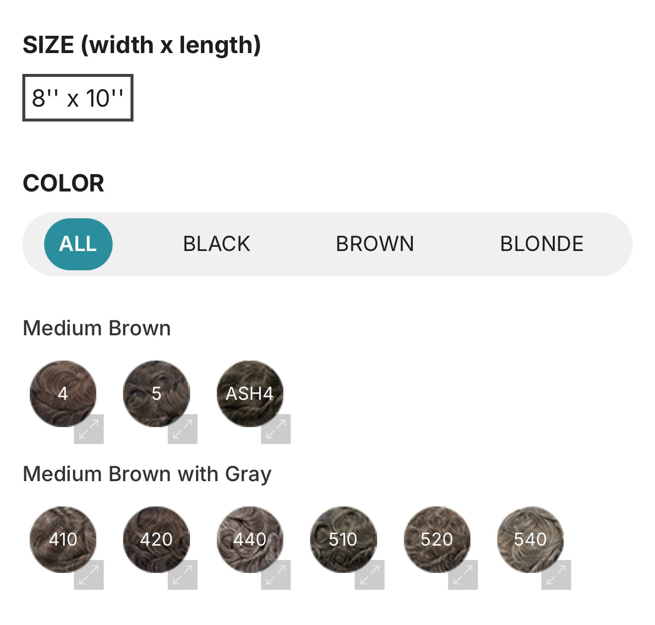 For Bald Men's Wavy Glueless 360 Full Swiss Lace Wig, Anti-Slip PU Cap Real Scalp Effect 8x10, 6 Inches (Best for Active Lifestyle)