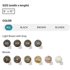 Men's Slight Wave Medical Wig - 360 Full Swiss Lace, Anti-Slip PU Cap