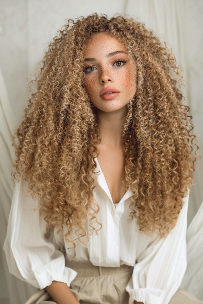 3C Kinky Curly Bundles