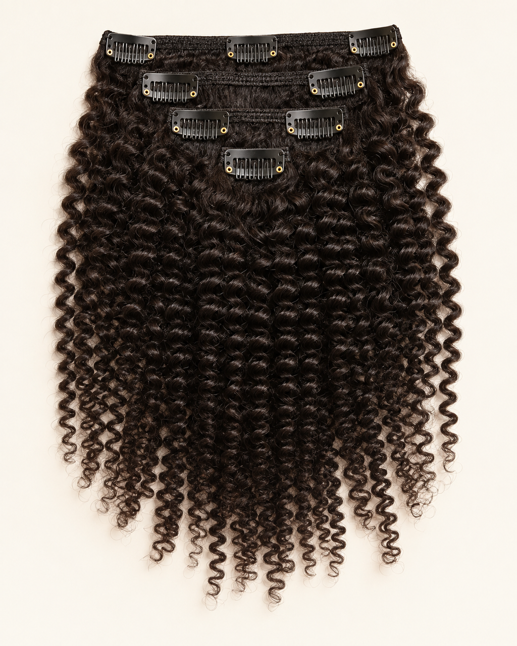 3b3c Kinky Curly Clip Ins