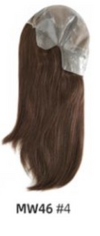 Yaki Straight Human Hair Wig - Anti-Slip Swiss Lace