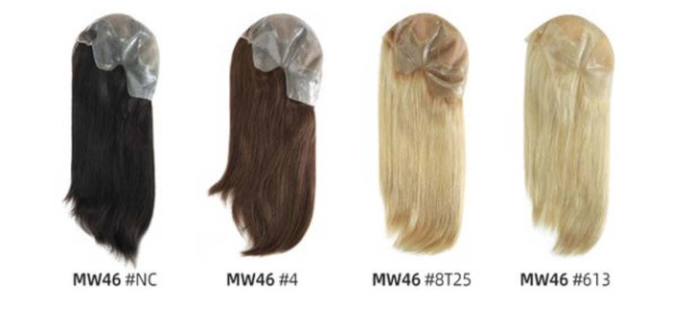 Medium Blonde with Highlights Wig For Chemo patients, Alopecia Patients, Hair Loss Patients, Anti Slip PU Cap Glueless Swiss Lace Wig, Real Scalp Effect, 200 grams, Ready to Wear